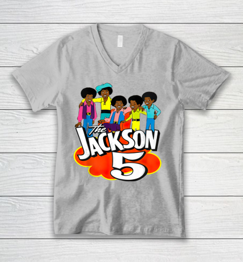 The Jackson 5 V-Neck T-Shirt 3