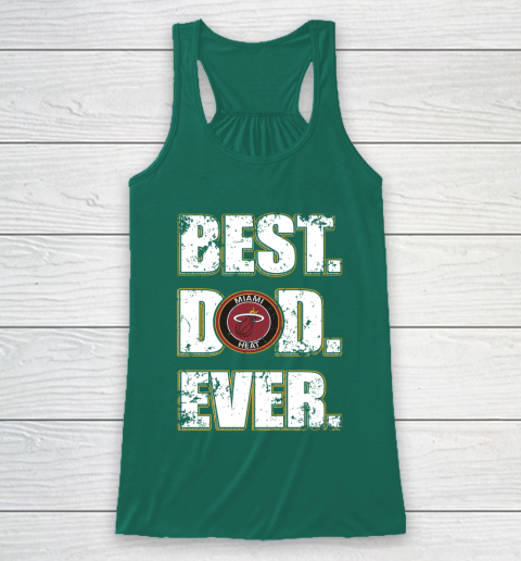 NBA Miami Heat Basketball Best Dad Ever Family Shirt Racerback Tank 5
