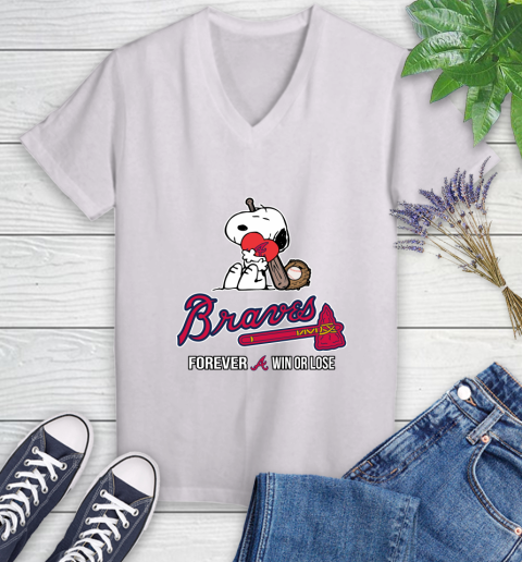 MLB The Peanuts Movie Snoopy Forever Win Or Lose Baseball Atlanta Braves 77