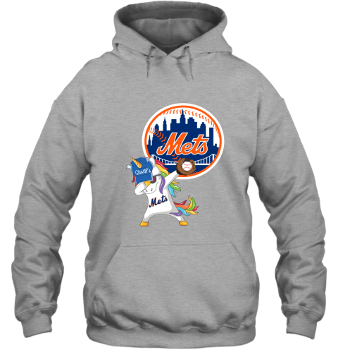 Hip Hop Dabbing Unicorn Flippin Love New York Mets Hoodie