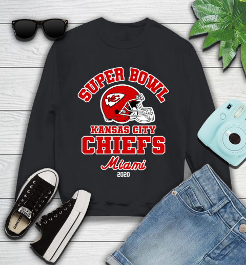 Kansas City Chiefs Super Bowl Champion Miami Logo 2020 NFL Shirts 106