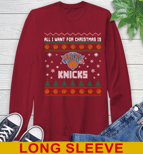 NBA Basketball All I Want For Christmas Is New York Knicks 63