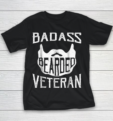 Download Grandpa Funny Gift Apparel Badass Bearded Uncle Grandpa Dad Veterans Day Youth T Shirt Itees Global