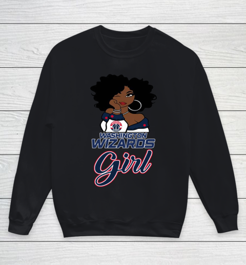Washington Wizards Girl NBA Youth Sweatshirt