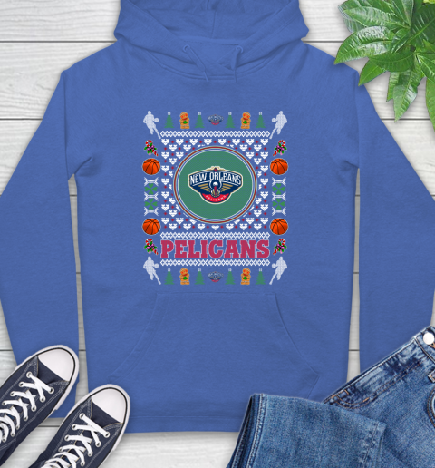 New Orleans Pelicans Merry Christmas NBA Basketball Loyal Fan Ugly Shirt 21