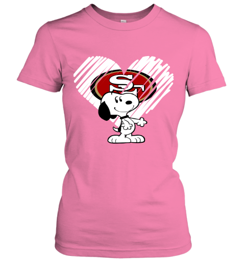 9dyv a happy christmas with san francisco 49ers snoopy ladies t shirt 20 front azalea