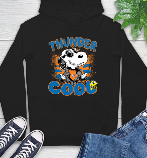 NBA Basketball Oklahoma City Thunder Cool Snoopy Shirt Hoodie