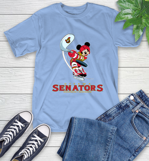 NHL Hockey Ottawa Senators Cheerful Mickey Mouse Shirt T-Shirt 12