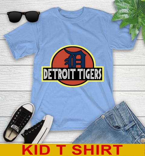 MLB Detroit Tigers Jurassic Park Dinosaur Movie Baseball Sports 111
