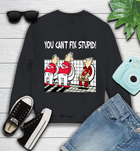 You Can't Fix Stupid Funny Kansas City Chiefs NFL Shirts 106