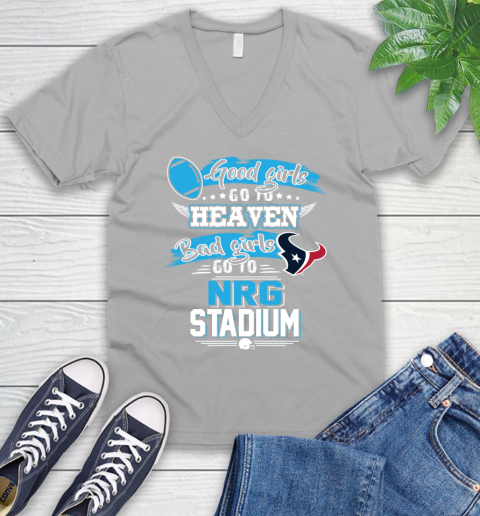 Houston Texans NFL Bad Girls Go To NRG Stadium Shirt V-Neck T-Shirt 3