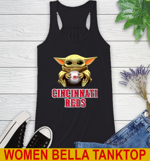 MLB Baseball Cincinnati Reds Star Wars Baby Yoda Shirt 38