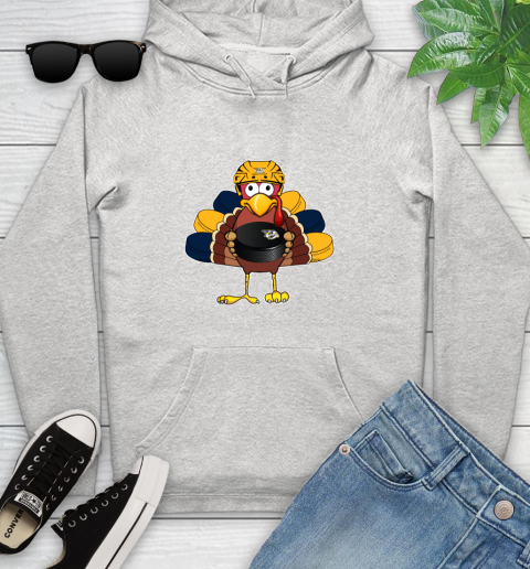 Nashville Predators Turkey Thanksgiving Day Youth Hoodie