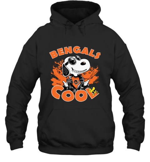 Cincinnati Bengals Snoopy Joe Cool We're Awesome Hoodie