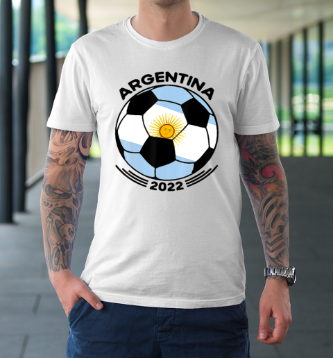 Argentina World Cup Champions 2022 Argentina Soccer T-Shirt
