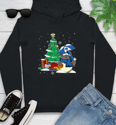 Golden State Warriors NBA Basketball Cute Tonari No Totoro Christmas Sports Youth Hoodie