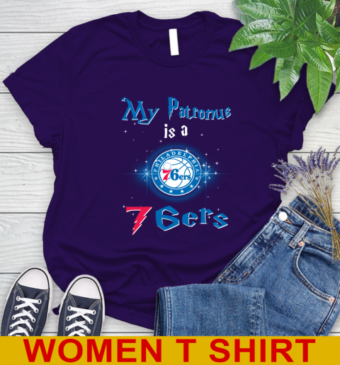 Womens shop 76ers shirt