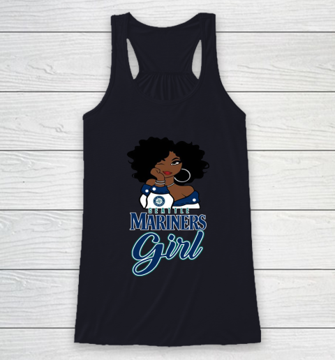 Seattle Marinerss Girl MLB Racerback Tank 8