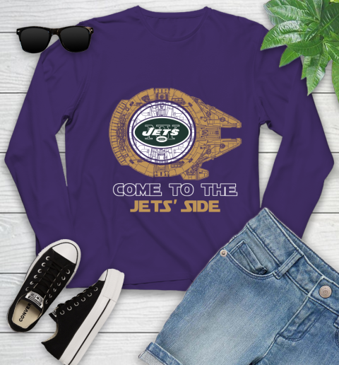 NFL Come To The New York Jets Wars Football Sports Youth Long Sleeve 4