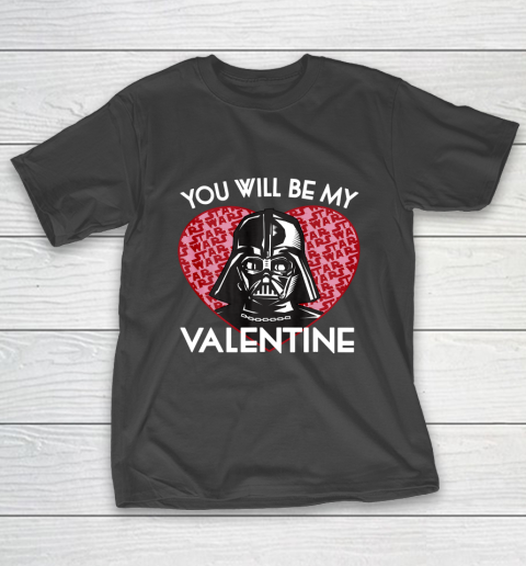 Star Wars You Will Be My Valentine Darth Vader T-Shirt