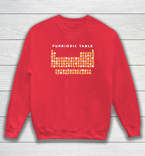 Purriodic Table Cat Funny Sweatshirt 6