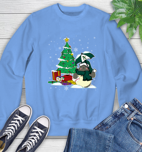 Oakland Athletics MLB Baseball Cute Tonari No Totoro Christmas Sports Sweatshirt 11