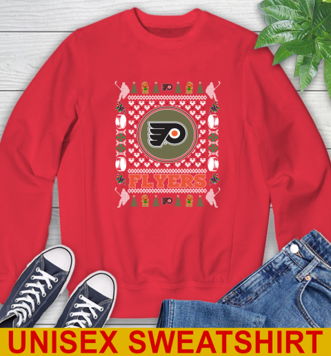 Philadelphia Flyers Merry Christmas NHL Hockey Loyal Fan Sweatshirt 12