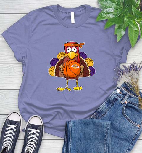 Los Angeles Lakers Turkey thanksgiving day Women's T-Shirt 11