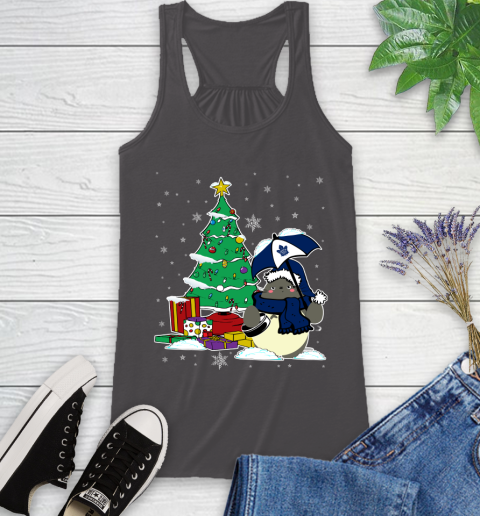 Toronto Maple Leafs NHL Hockey Cute Tonari No Totoro Christmas Sports Racerback Tank 11