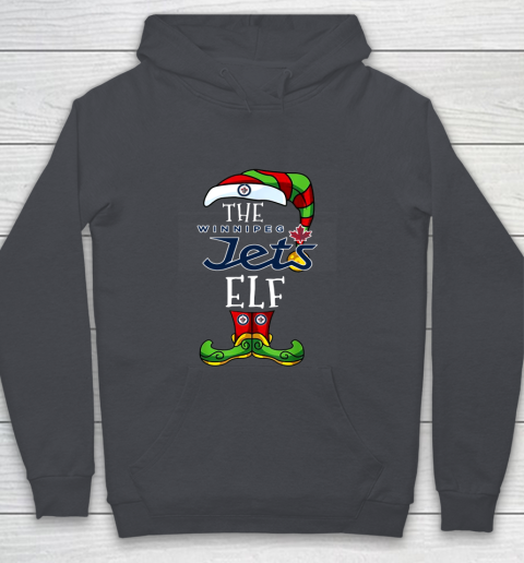 Winnipeg Jets Christmas ELF Funny NHL Youth Hoodie 5