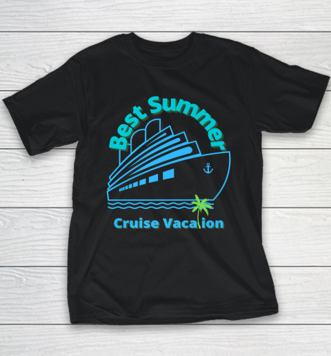 Best Summer Cruise Vacation Youth T-Shirt