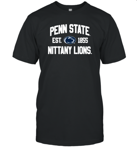 League Collegiate Wear Heather Navy Penn State Nittany Lions 1274 Victory Falls Unisex Jersey Tee