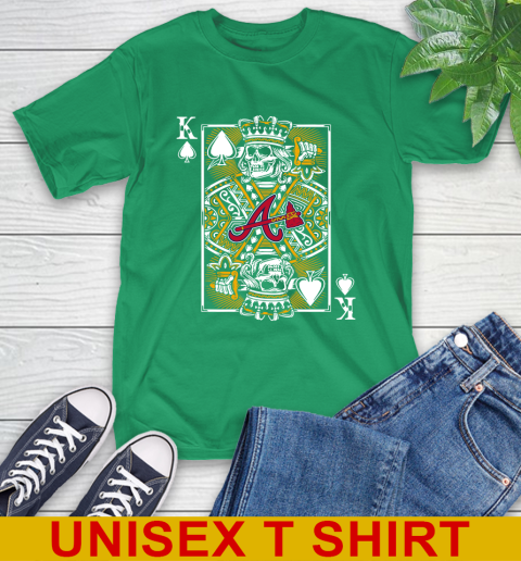Atlanta Braves MLB Baseball The King Of Spades Death Cards Shirt T-Shirt 7