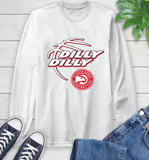 NBA Atlanta Hawks Dilly Dilly Basketball Sports Long Sleeve T-Shirt