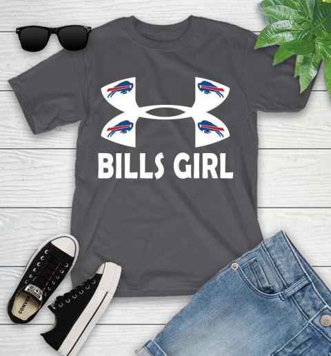 NFL Buffalo Bills Girl Under Armour Football Sports Youth T-Shirt 6