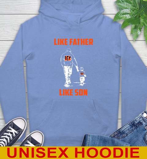 Cincinnati Bengals NFL Football Like Father Like Son Sports Hoodie 11
