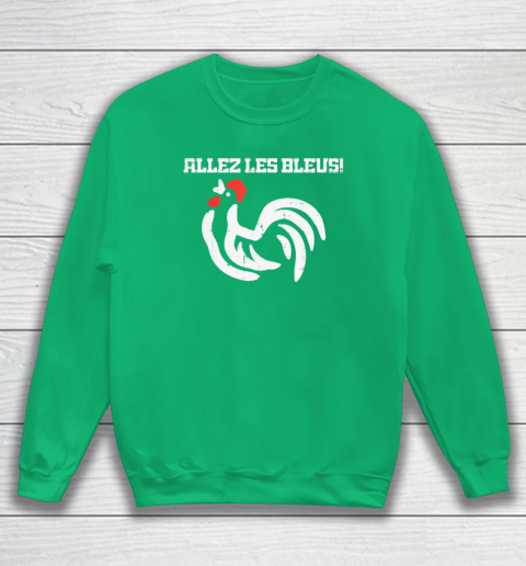 France Allez Les Bleus French Rooster Soccer Sweatshirt 4