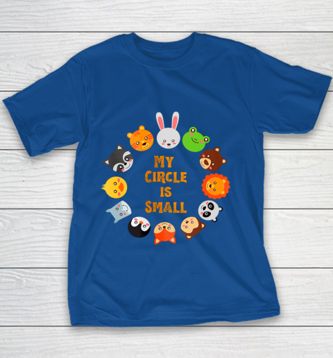 Funny My Circle Is Small Animal Lover Gift Graphic Youth T-Shirt