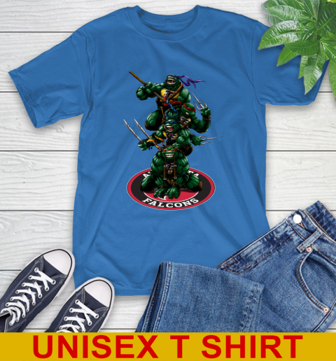 NFL Football Atlanta Falcons Teenage Mutant Ninja Turtles Shirt T-Shirt 9