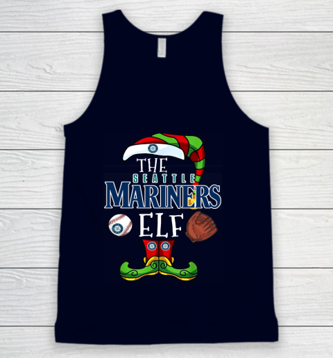 Seattle Mariners Christmas ELF Funny MLB Tank Top 2