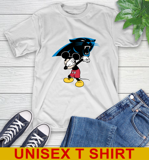 Carolina Panthers NFL Football Dabbing Mickey Disney Sports T-Shirt
