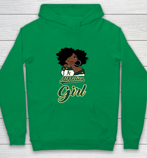 Oakland Athleticss Girl MLB Youth Hoodie 6