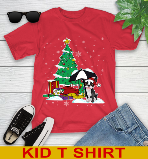 Boston Terrier Christmas Dog Lovers Shirts 248