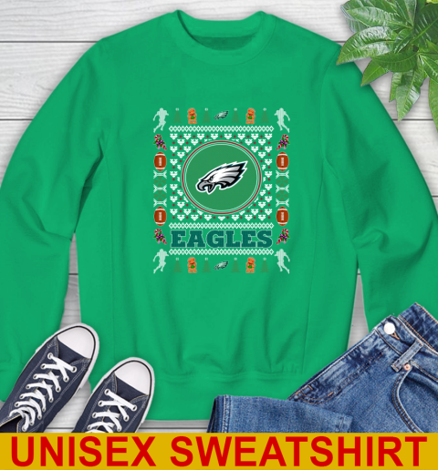 Philadelphia Eagles Merry Christmas NFL Football Loyal Fan Sweatshirt 8