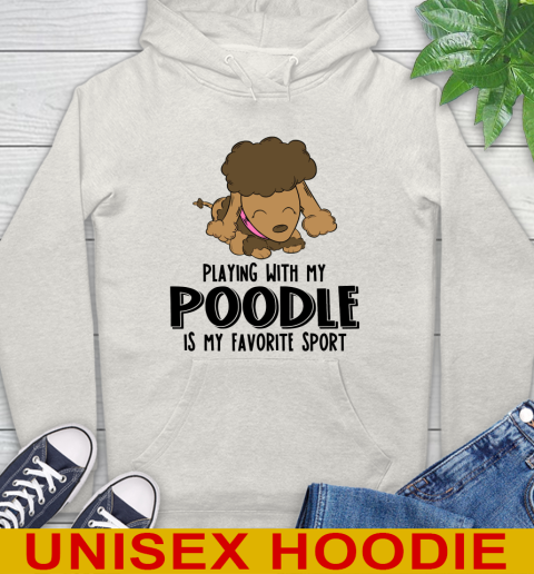 Playing with my poodle is my favorite sport 23