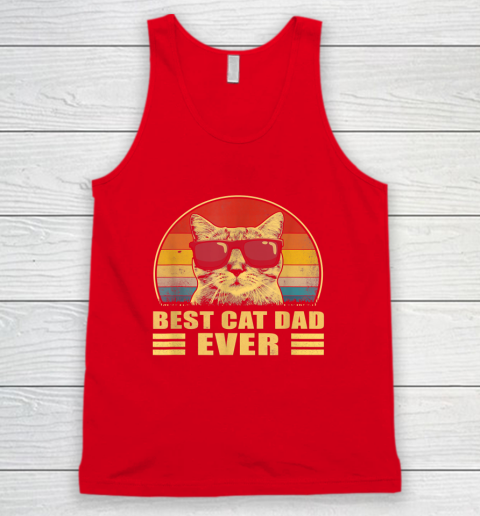 Best Cat Dad Ever Bump Fit Father's Day Gift Daddy Tank Top 4