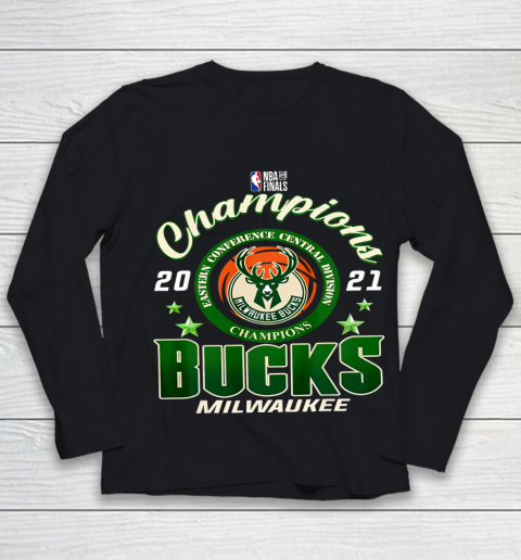 Milwaukee Bucks Championship shirt NBA championship shirt Youth Long Sleeve
