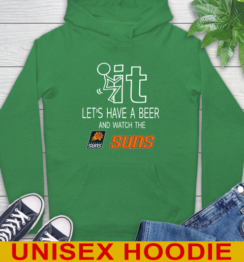 Phoenix Suns Basketball NBA Let's Have A Beer And Watch Your Team Sports Hoodie 8