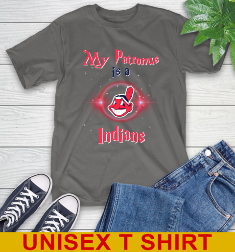 MLB Baseball Harry Potter My Patronus Is A Cleveland Indians T-Shirt 10