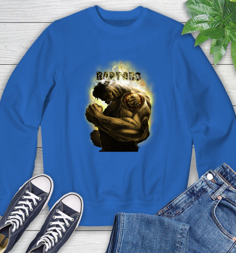 Toronto Raptors NBA Basketball Hulk Marvel Avengers Sports Sweatshirt 9